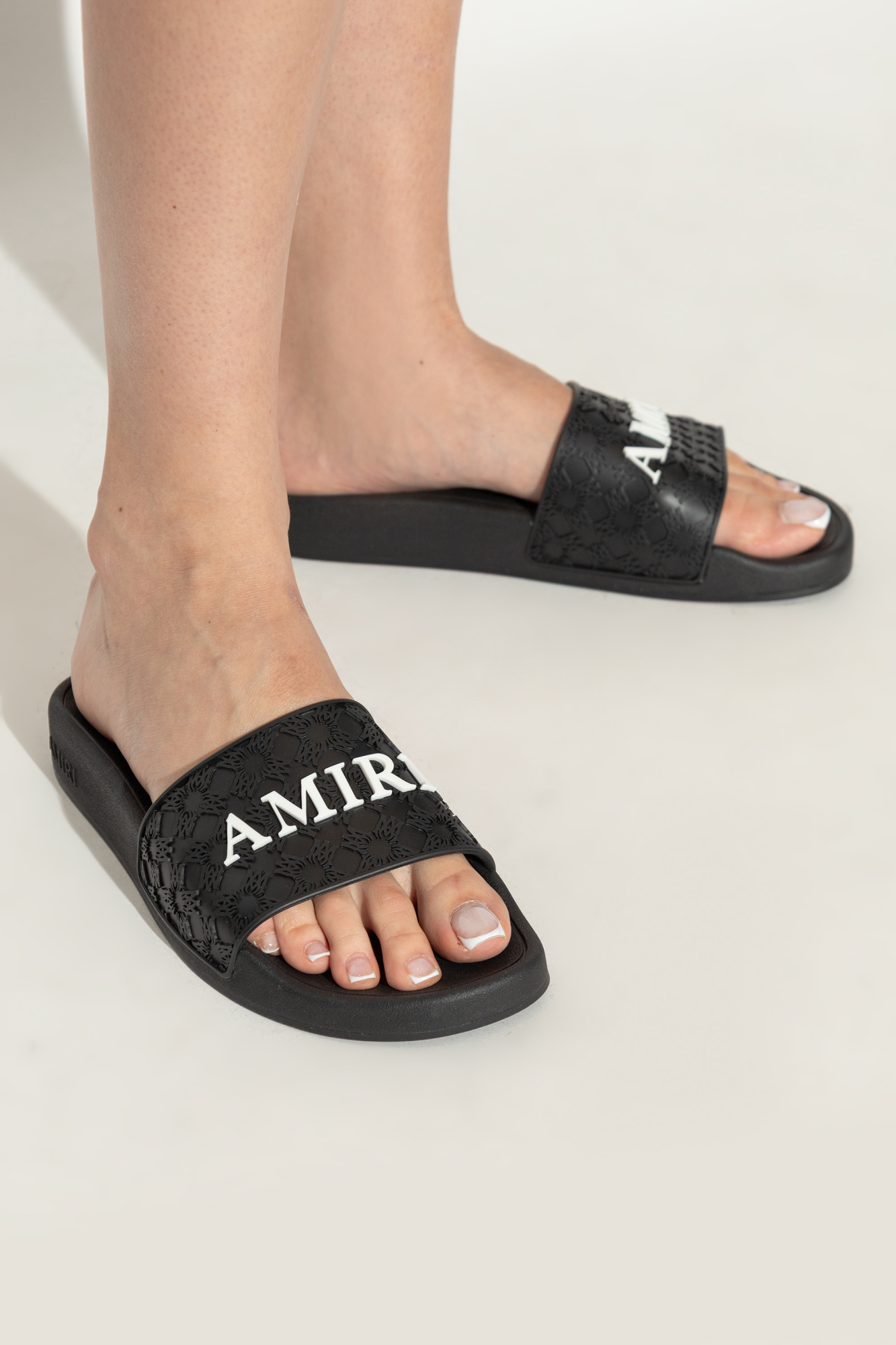 Black Rubber flip-flops Amiri - Vitkac AS